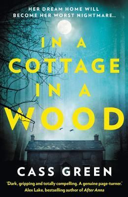 cover image: spooky cottage in woods with a teal foggy sky