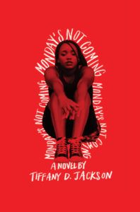 cover image: photo of black teen girl sitting down with her knees to her chest washed in the color red