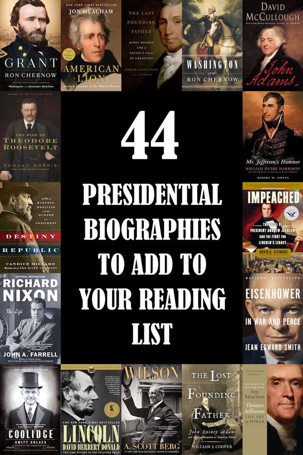 Ready to dive into history and read more about the forty-four men who have ruled over these United (and sometimes not-so-united) States? Check out these definitive presidential biographies. | Books | Books to Read | Reading | Reading List | History | American History | Presidents Day