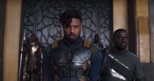 Image of Killmonger from the Black Panther movie