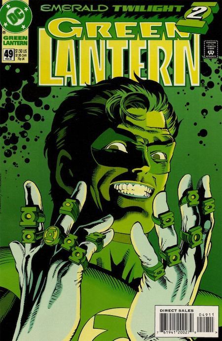cover image of Green Lantern Emerald Twilight
