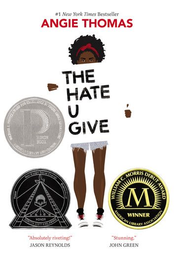 the cover of The Hate U Give