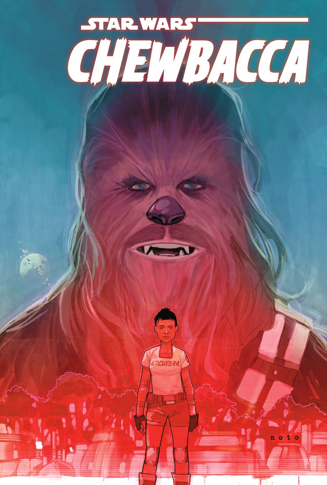 Chewbacca Comic Book Cover