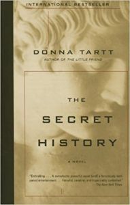 the secret history donna tartt cover greek or roman myth