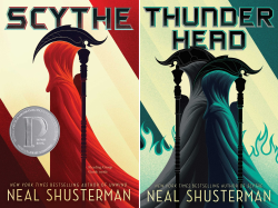 scythe series by neal shusterman covers