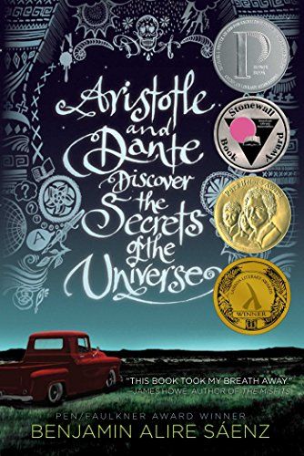 Aristotle and Dante Discover the Secrets of the Universe by Benjamin Alire Sáenz book cover