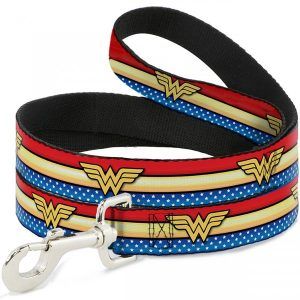 wonder woman leash | superhero accessories for dogs | bookriot.com
