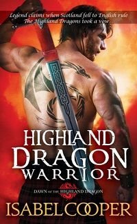 Highland Dragon Warrior by Isabel Cooper cover