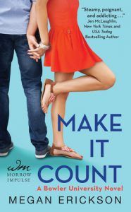 make-it-count-megan-erickson from 15 Must-Read College Romances on BookRiot.com