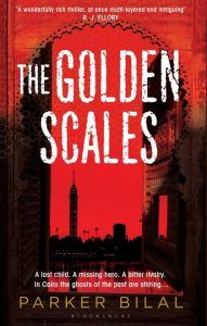 The Golden Scales by Parker Bilal cover