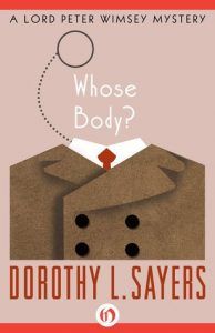 Whose Body by Dorothy L. Sayers cover