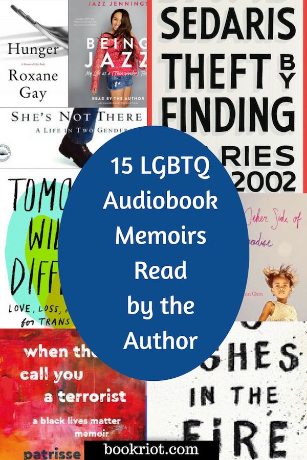 15 LGBTQ Audiobook Memoirs Narrated by the Author | BookRiot.com