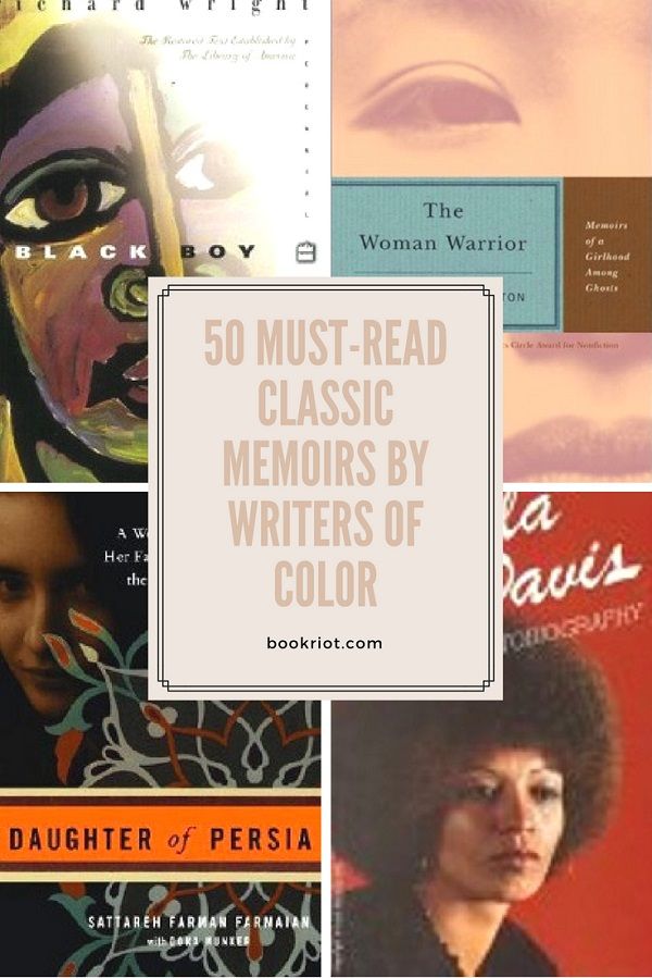 50 Must-Read Classic Memoirs by Writers of Color