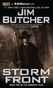 cover of Storm Front by Jim Butcher audiobook cover