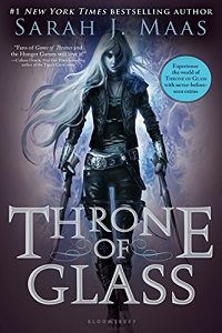 Throne of Glass by Sarah J Maas book cover | Top YA Books