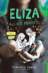 Eliza and Her Monsters by Francesca Zappia book cover ya books about anxiety
