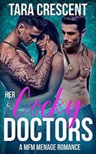 book cover of Her Cocky Doctors by Tara Crescent