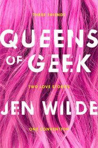 Queens of Geek by Jen Wild Book Cover YA books for diverse readers about social anxiety