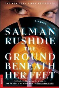 salman rushdie the ground beneath her feet cover books about music