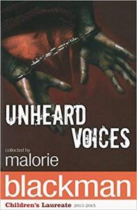 Unheard Voices by Malorie Blackman Book Cover