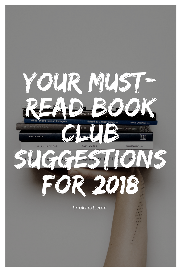 Your must-read book club suggestions for 2018