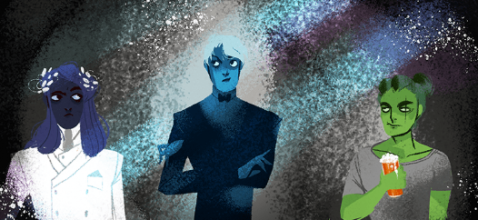 Zeus, Hades and Poseidon in Lore Olympus, created by Rachel Smythe. | 5 Reasons to Love and Support LORE OLYMPUS