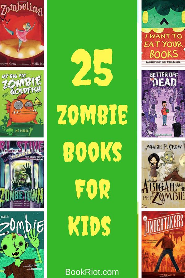 25 Zombie Books for Kids from BookRiot.com