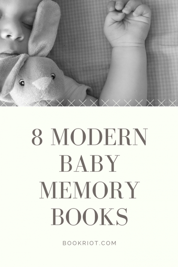 8 Modern Baby Memory Books
