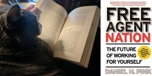 My cat reviews Free Agent Nation by Daniel H. Pink