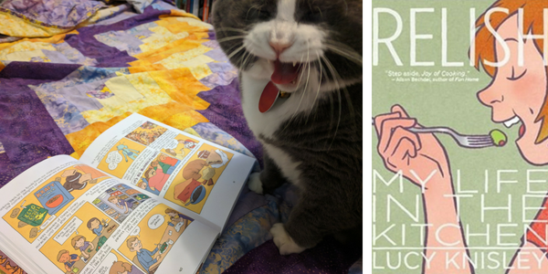 My cat reviews Relish by Lucy Knisley
