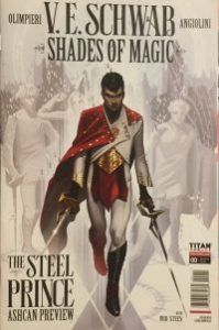 shades of magic: the steel prince comic book cover