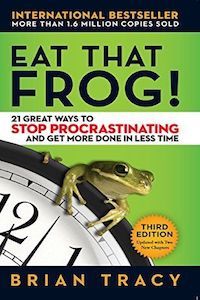 Eat That Frog! by Brian Tracy Book Cover