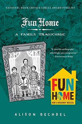 book cover of fun home by alison bechdel