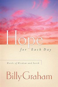 Hope for Each Day by Billy Graham book cover