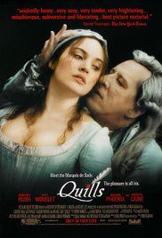 quills marquis de sade movie poster horror movies based on true stories