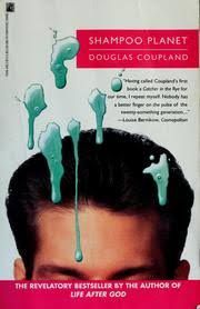 shampoo planet paperback cover with man's short hair and green shampoo blobs