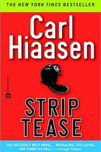 Strip Tease by Carl Hiassen book cover