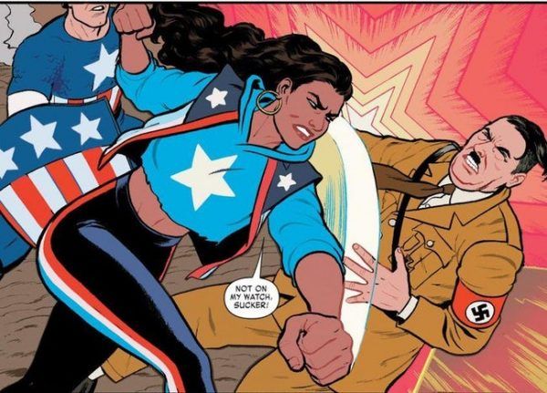 America Chavez comic panel