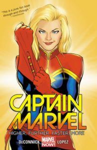 Captain Marvel: Higher, Further, Faster, More from What To Know About Captain Marvel | bookriot.com