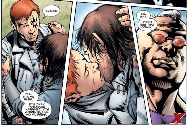 Rictor and Shatterstar in X-Factor #45