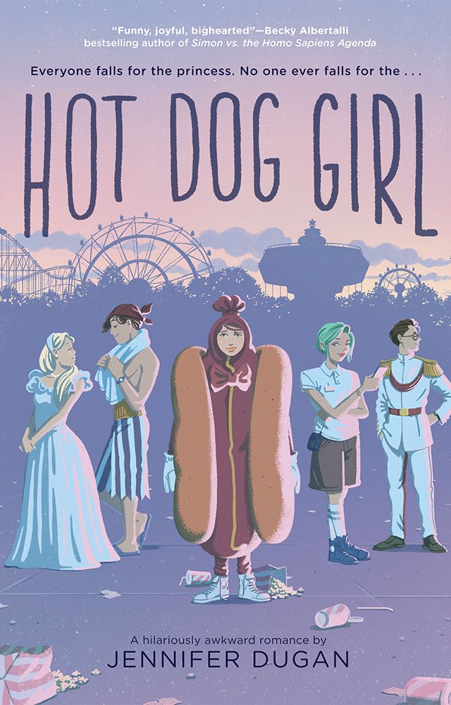 Hot Dog Girl by Jennifer Dugan book cover