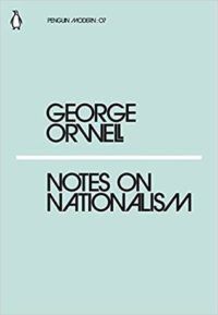 cover for Notes on Nationalism by George Orwell
