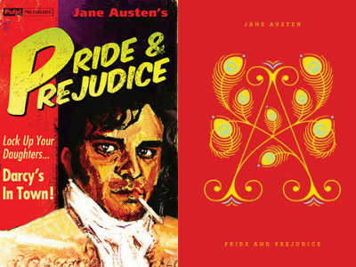 Pulp! The Classics and Penguin Drop Cap Editions from Pride and Prejudice Cover Roundup | bookriot.com