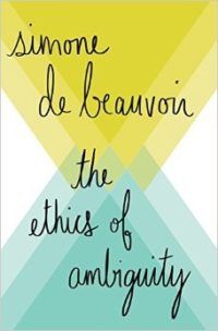 cover for the ethics of ambiguity by simone de beauvoir