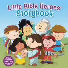 Little Bible Heroes Storybook book cover
