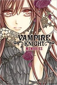 Vampire Knight Memories volume 1 cover - Matsuri Hino