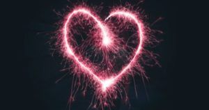 romance heart fireworks feature