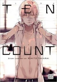 Ten Count volume 1 cover - Rihito Takarai