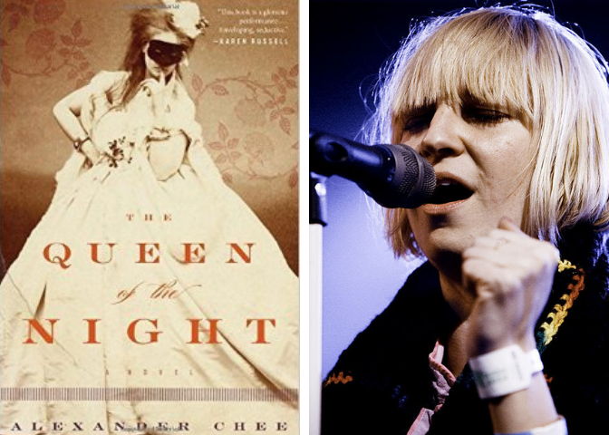 The Queen of the Night cover and Sia photo
