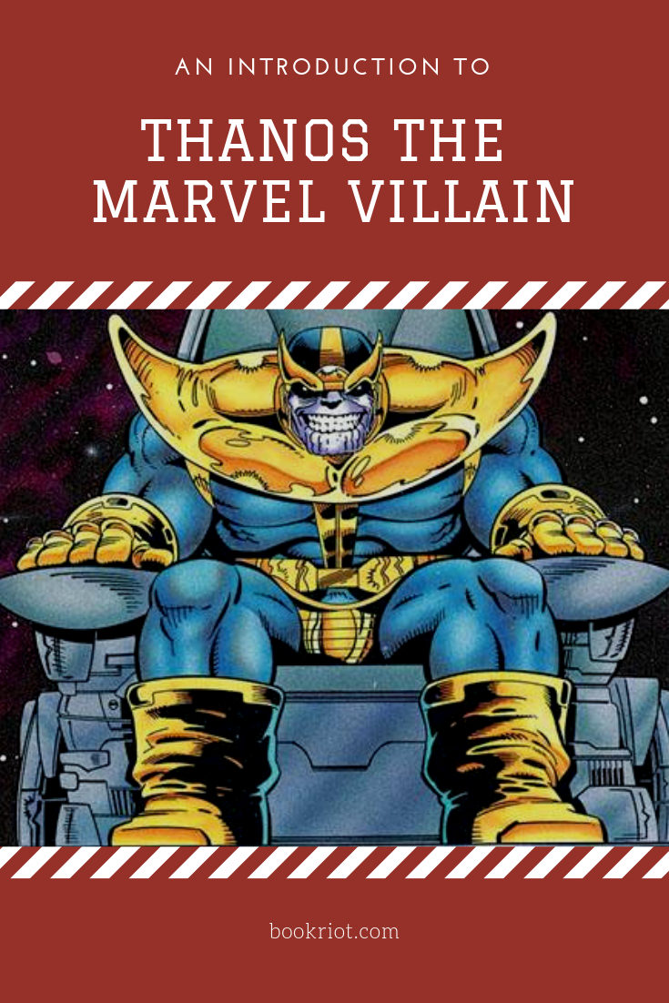 Get to know the story behind Thanos, the Marvel Villain. Thanos | Marvel Comics | comic introductions